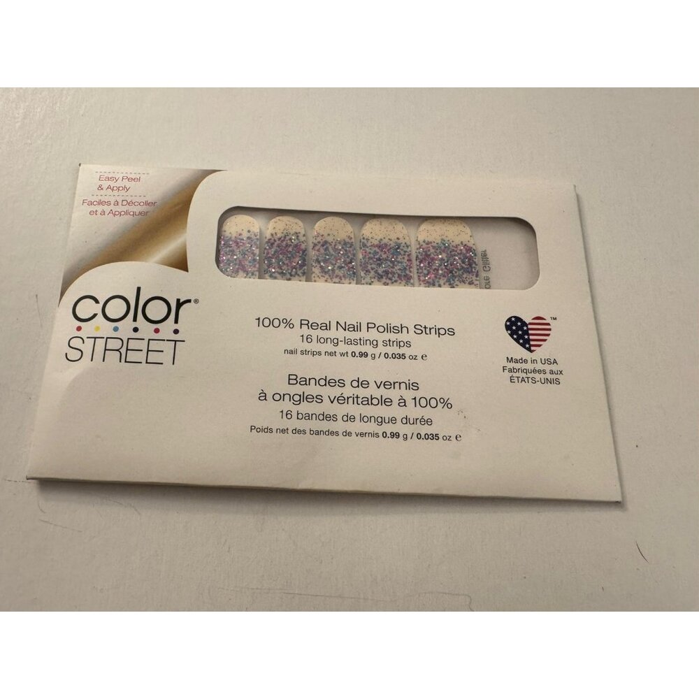Colorstreet Color Street Nail Strips Less Butter More Glitter A33